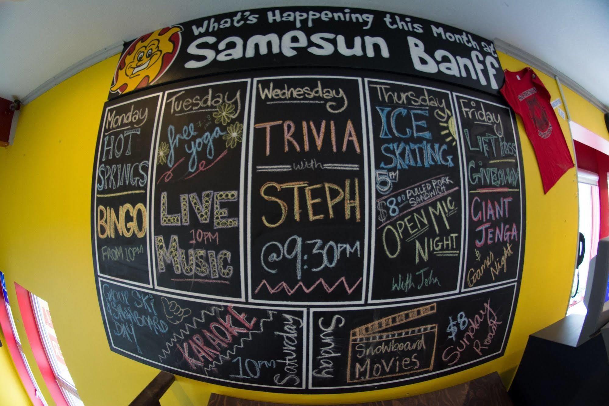 Hostel Samesun Banff Exterior foto